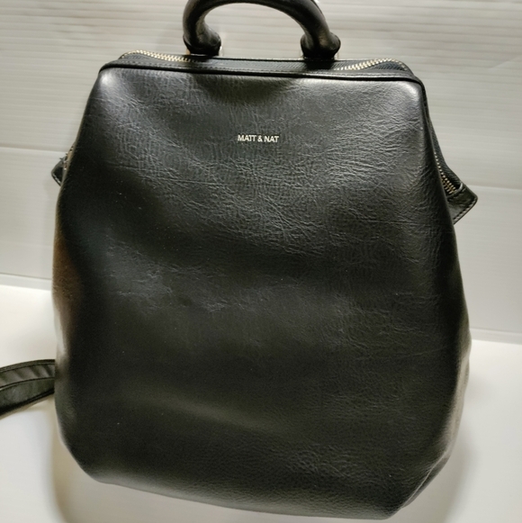 Vintage vignelli Vegan Leather BackpackMATT AND NAT main image 10